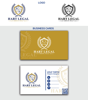 Logo Design by Ben Affleck for Hart Legal Group | Design: #29957567