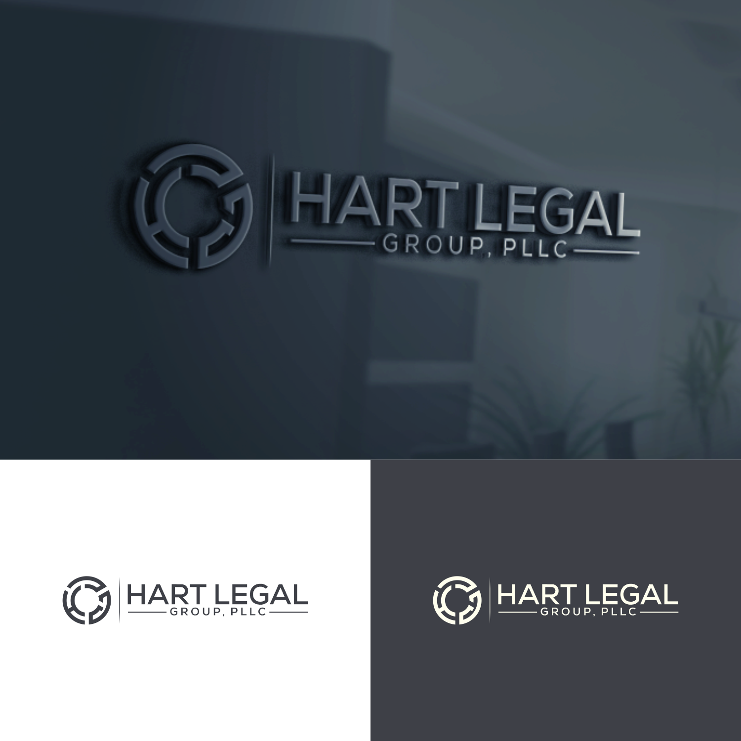 Logo Design by semarco for Hart Legal Group | Design #29957196