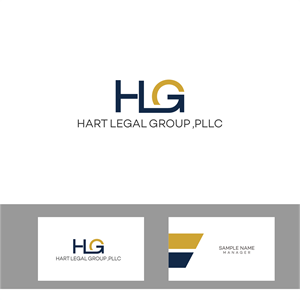 Logo Design by Arham Hidayat for Hart Legal Group | Design: #29975383