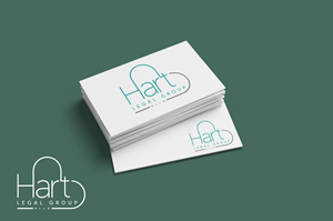 Logo Design by Rubia@ for Hart Legal Group | Design: #29969237