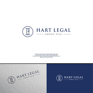 Logo Design by DesignFirst for Hart Legal Group | Design: #29956691