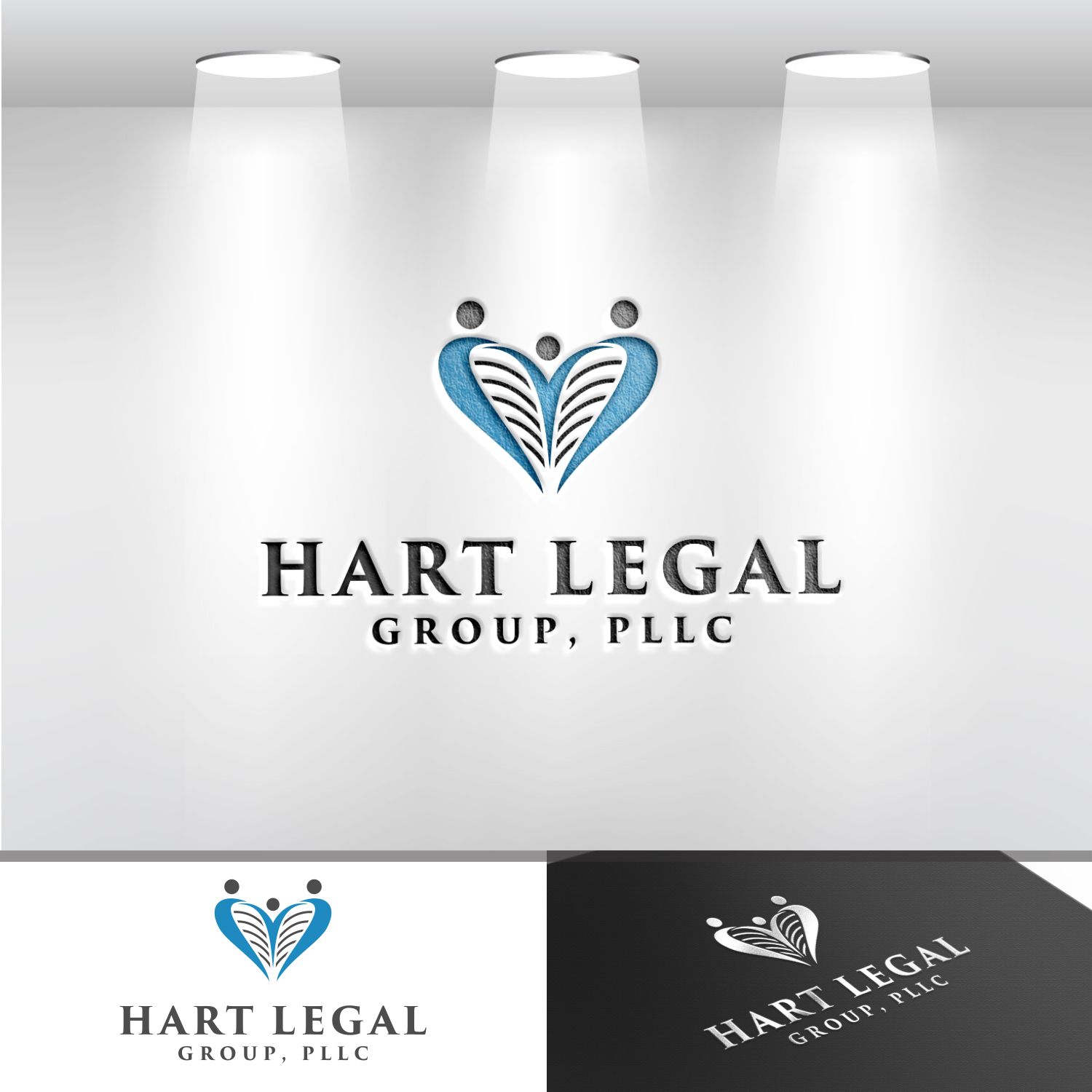 Logo Design by papo 2 for Hart Legal Group | Design #29984223