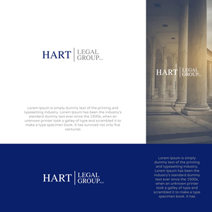 Logo Design by SigmaStudio for Hart Legal Group | Design: #29958563