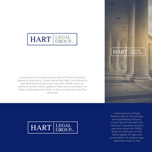 Logo Design by SigmaStudio for Hart Legal Group | Design: #29958567