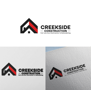 Logo-Design von S.H Designs für Creekside Construction | Design: #29961472