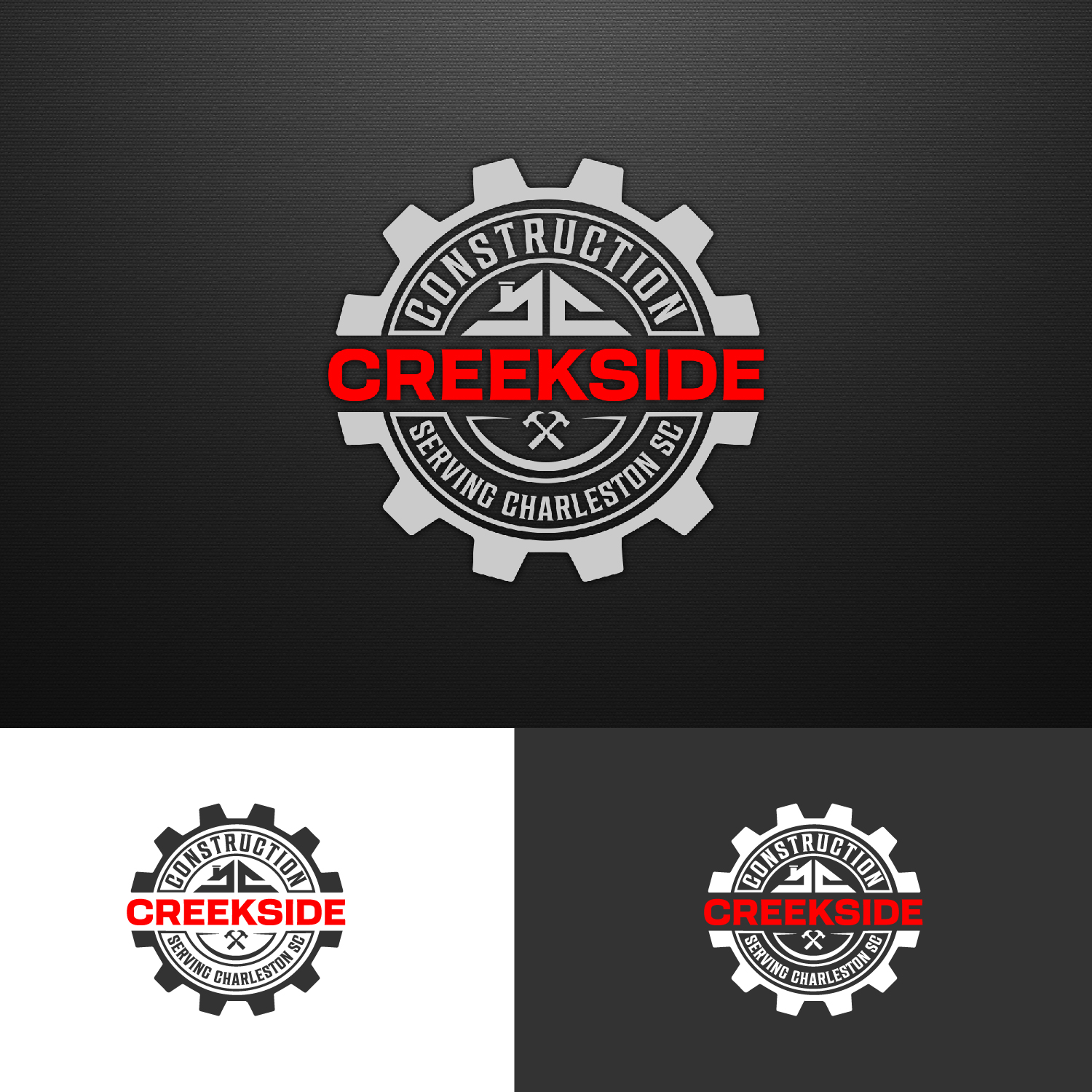 Logo Design by S.H Designs for Creekside Construction | Design #29962277