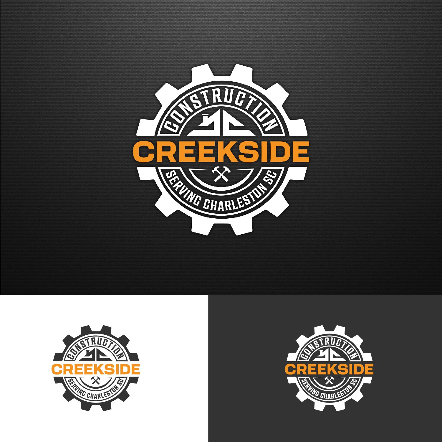 Logo Design by S.H Designs for Creekside Construction | Design #29962279