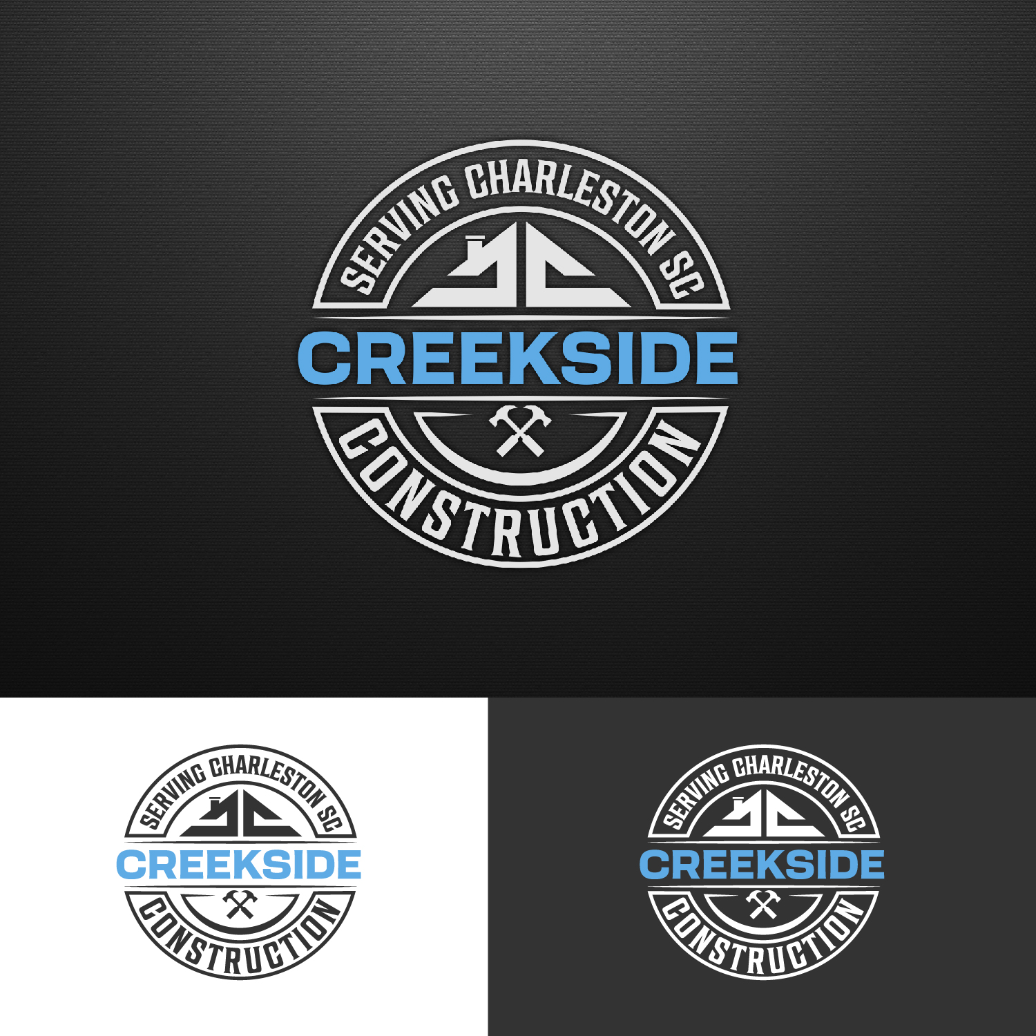 Logo Design by S.H Designs for Creekside Construction | Design #29962361