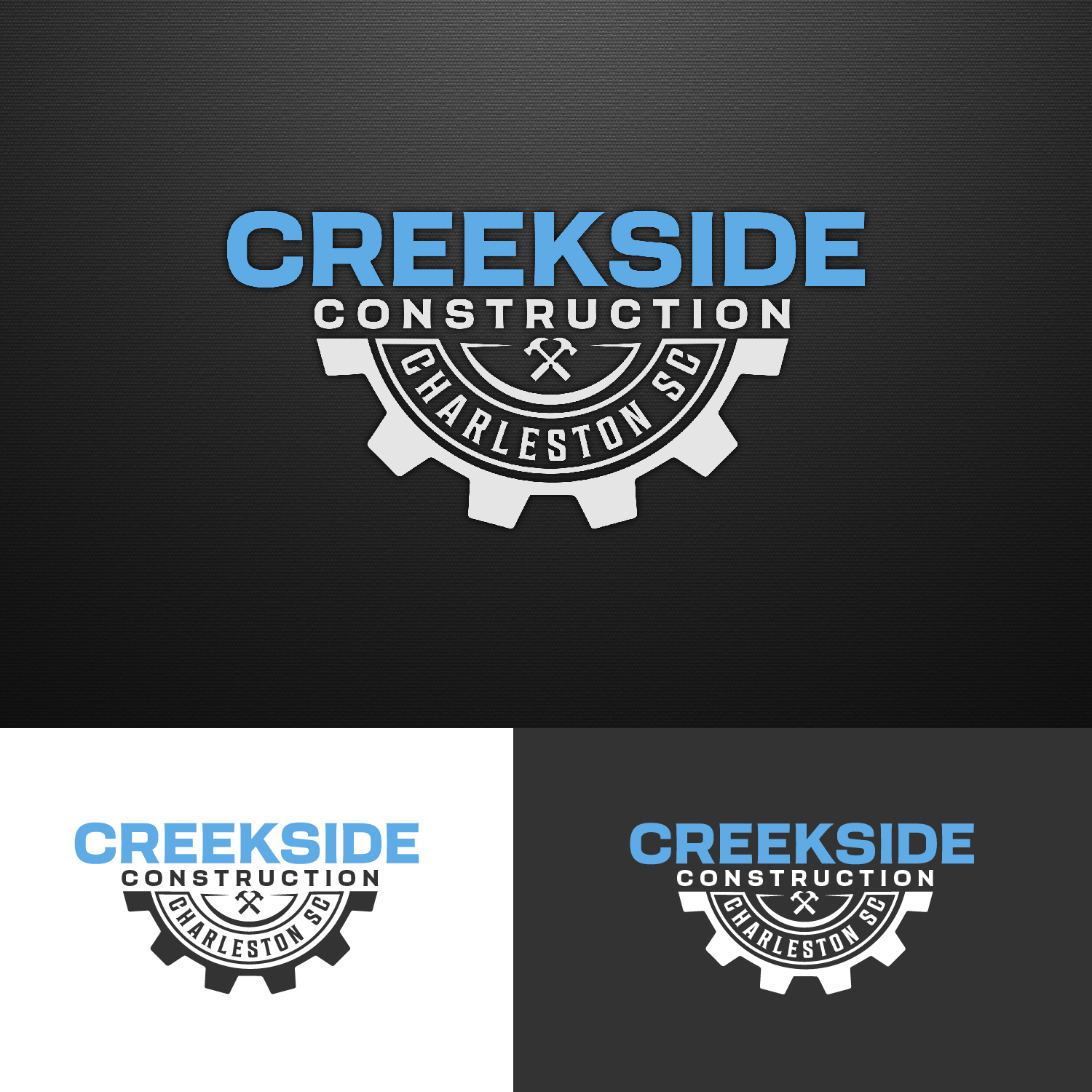 Logo Design by S.H Designs for Creekside Construction | Design #29968057