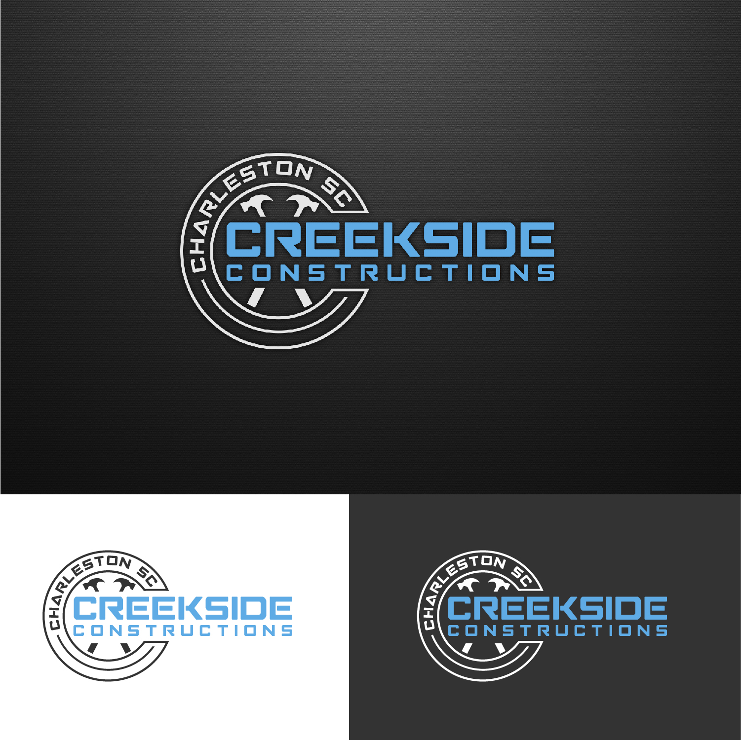 Diseño de Logo por S.H Designs para Creekside Construction | Diseño #29968273