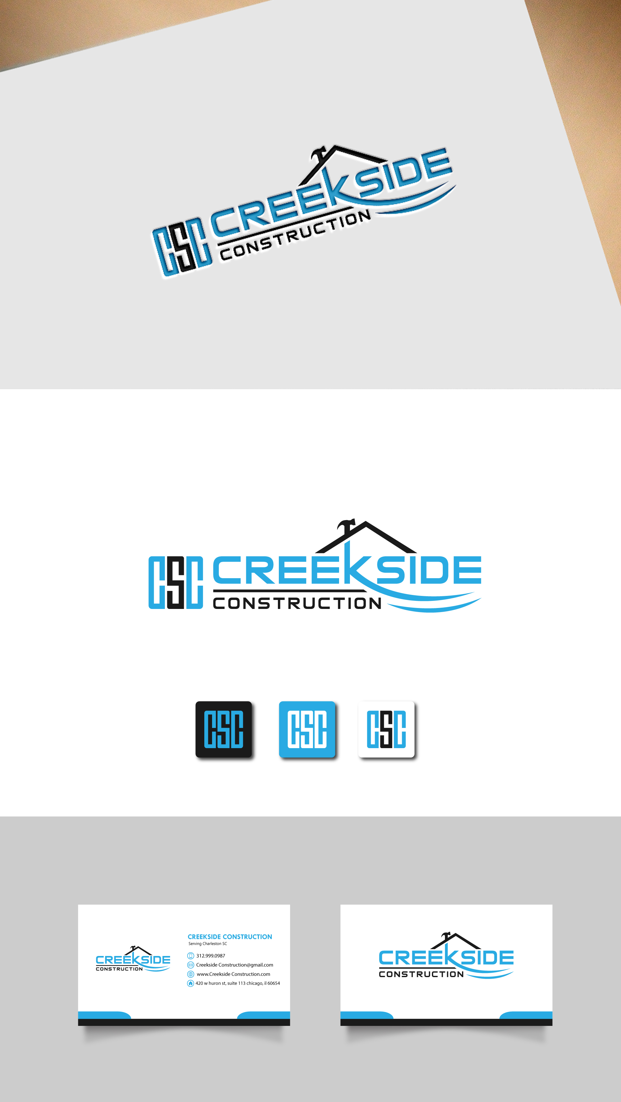 Design de Logo par SK art_pro pour Creekside Construction | Design #29961339