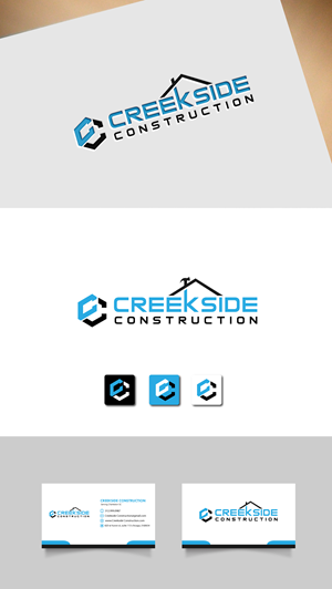 Logo Design by SK art_pro for Creekside Construction | Design: #29961562