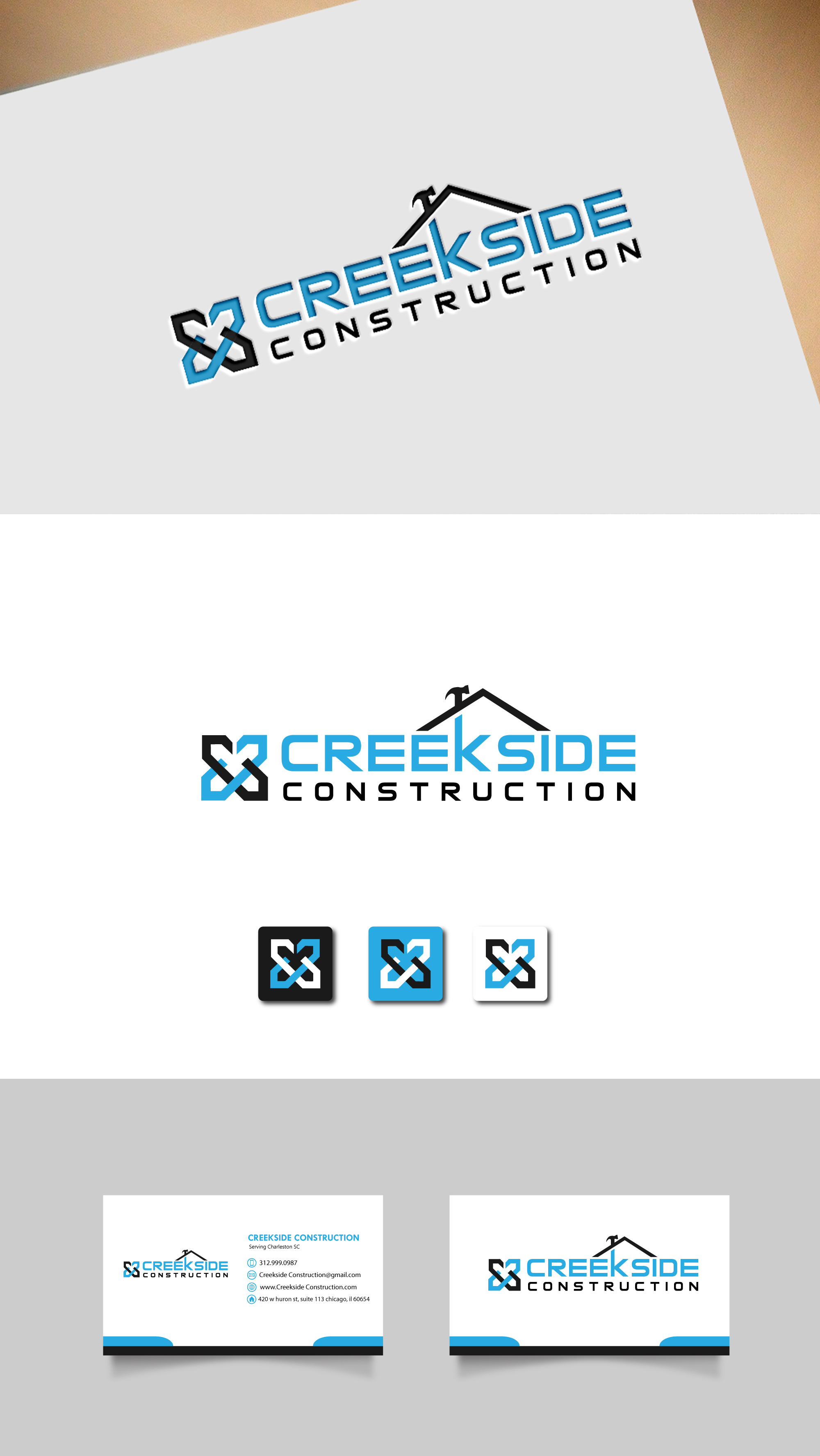 Design de Logo par SK art_pro pour Creekside Construction | Design #29961563