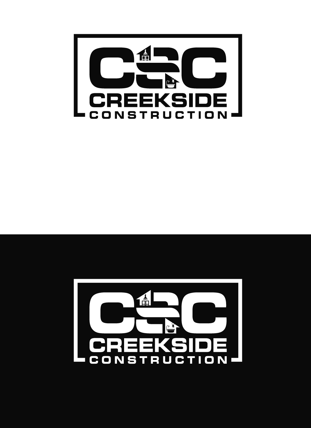 Logo Design by SolDesign for Creekside Construction | Design #29971655