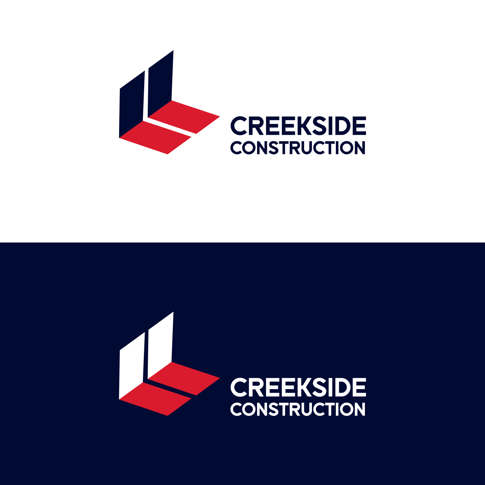 Logo Design by logo corner for Creekside Construction | Design #29967386