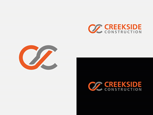 Logo Design by Blackspidey for Creekside Construction | Design: #29969762
