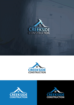 Logo Design by Blackspidey for Creekside Construction | Design: #29979080