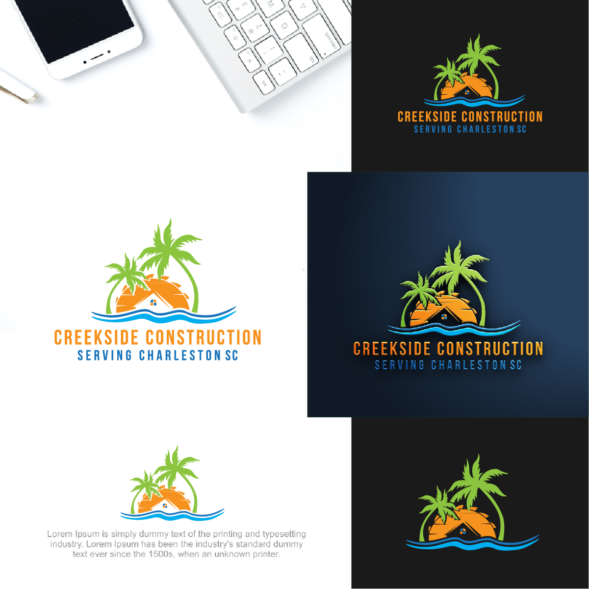 Logo-Design von Deziners Zone für Creekside Construction | Design #29965940
