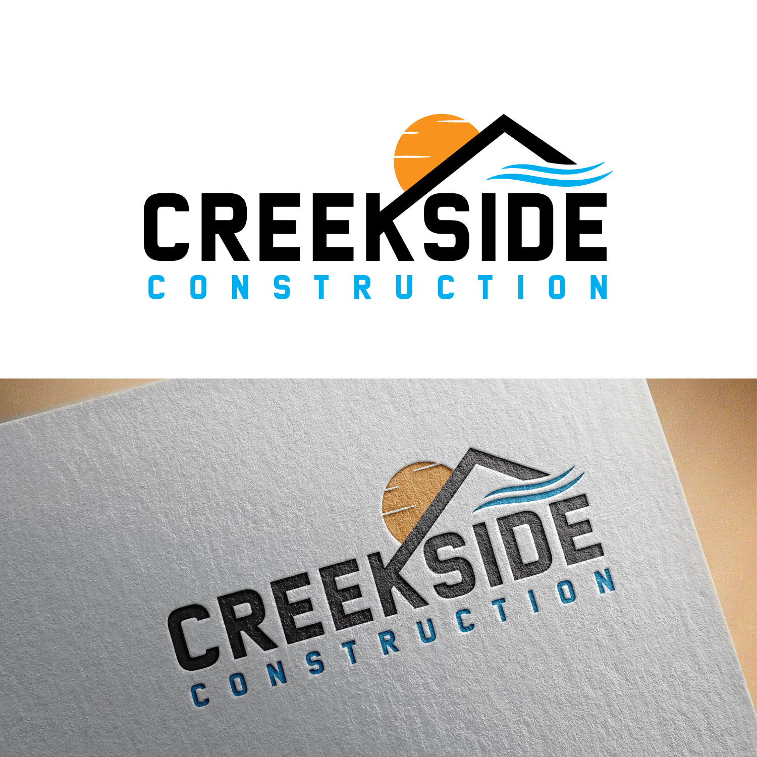 Design de Logo par LAXMI DESIGNHUB pour Creekside Construction | Design #29972576