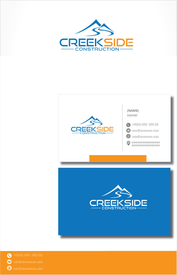 Design de Logo par zebronicgraphic pour Creekside Construction | Design #29960540