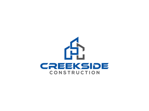 Logo Design by Hieroglyphics for Creekside Construction | Design: #29963281
