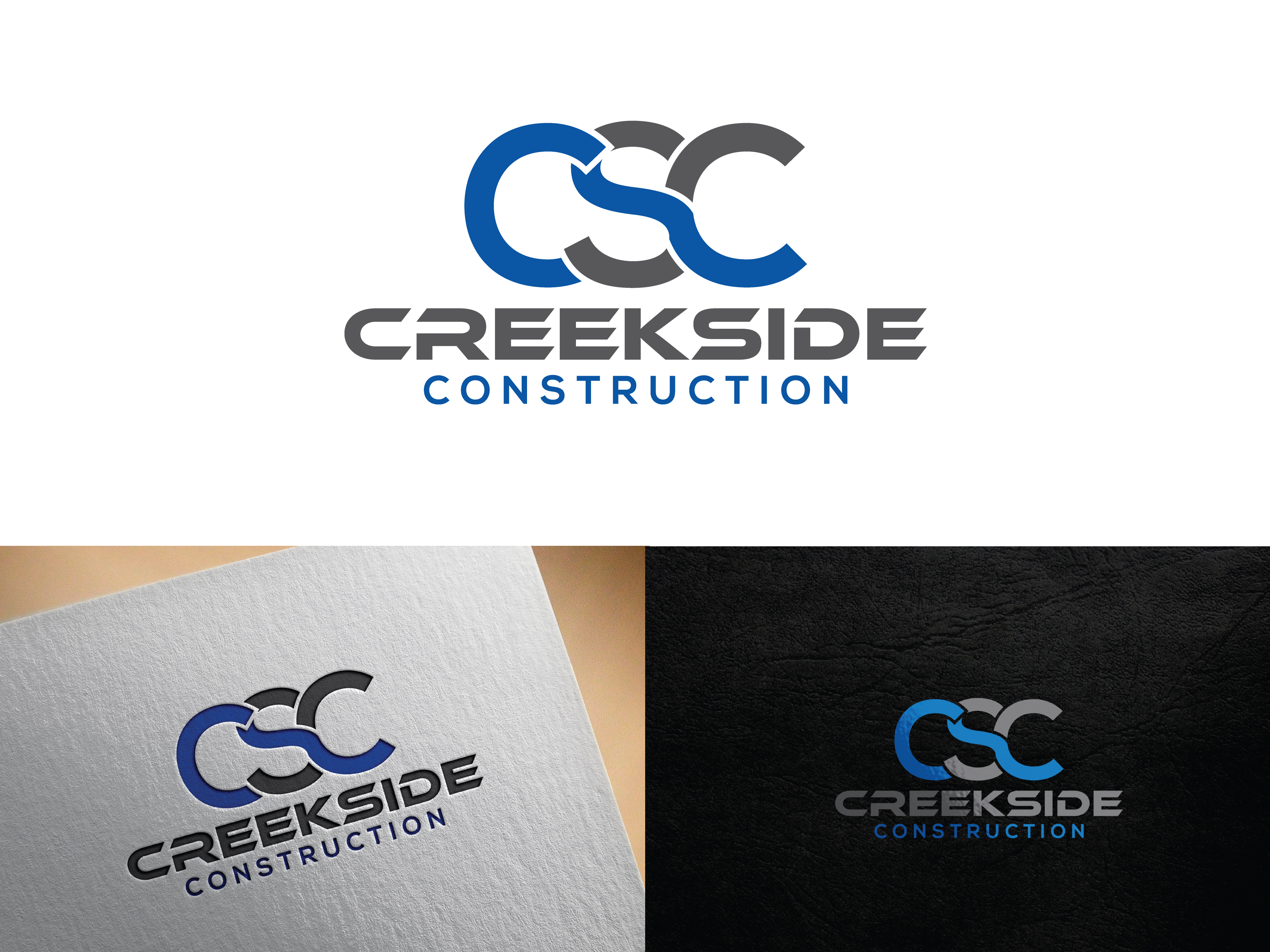 Logo-Design von Hieroglyphics für Creekside Construction | Design #29967815