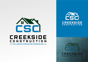 Logo Design by ammar_ed for Creekside Construction | Design: #29961351