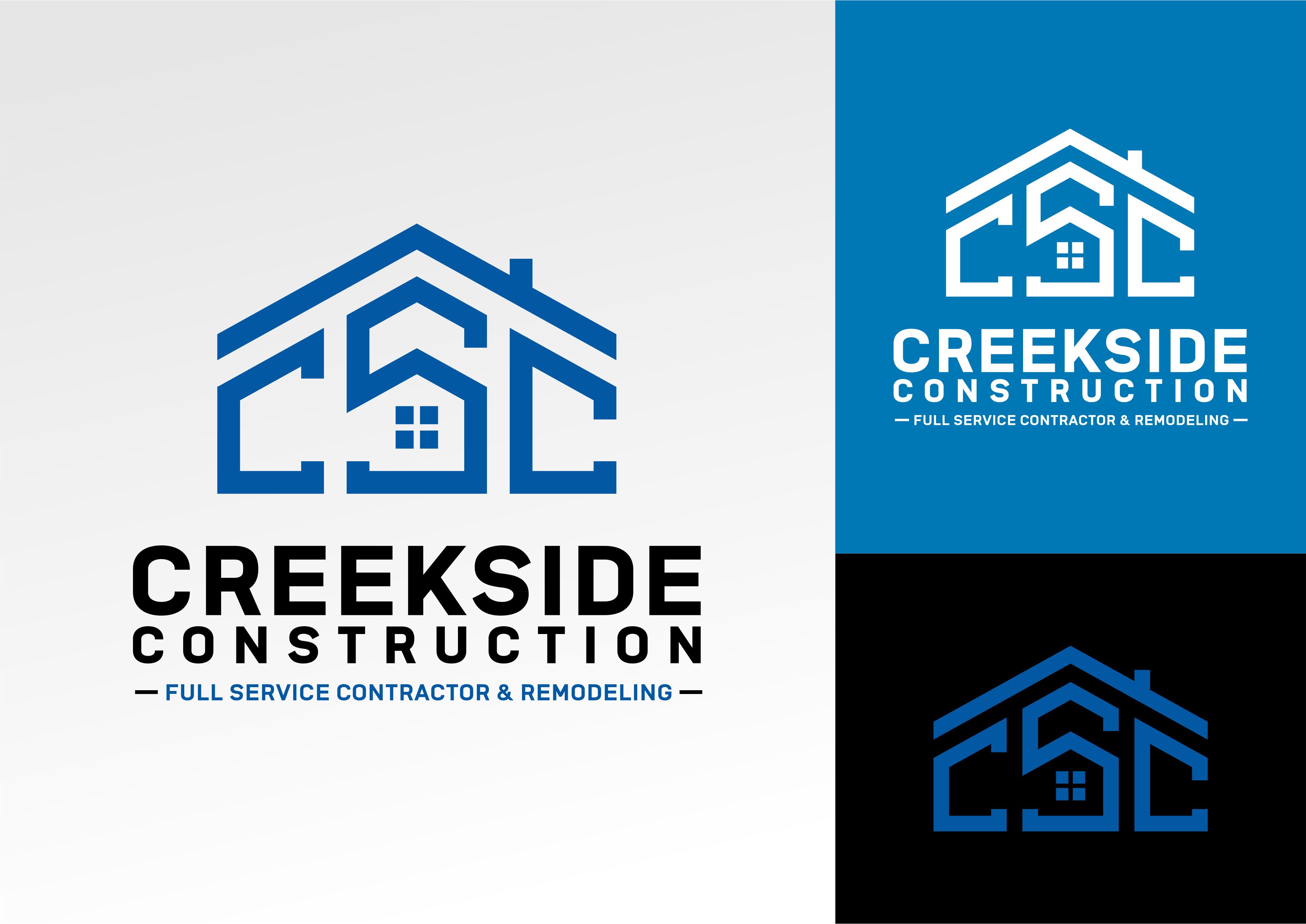 Logo Design by ammar_ed for Creekside Construction | Design #29961637