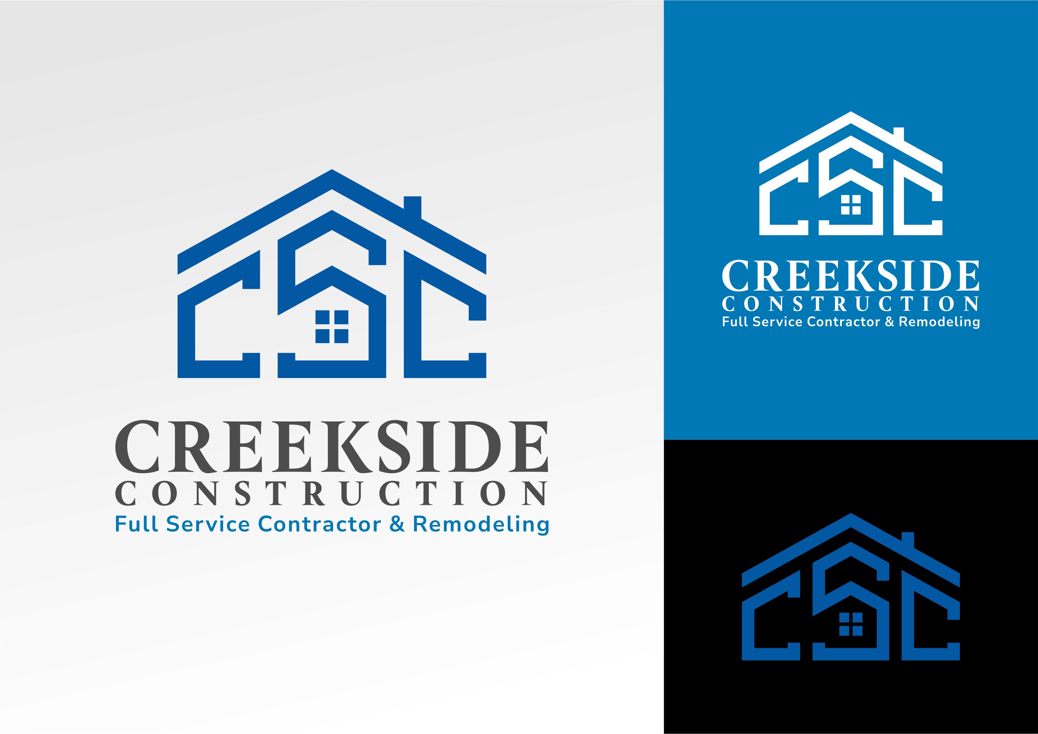 Logo Design by ammar_ed for Creekside Construction | Design #29966085