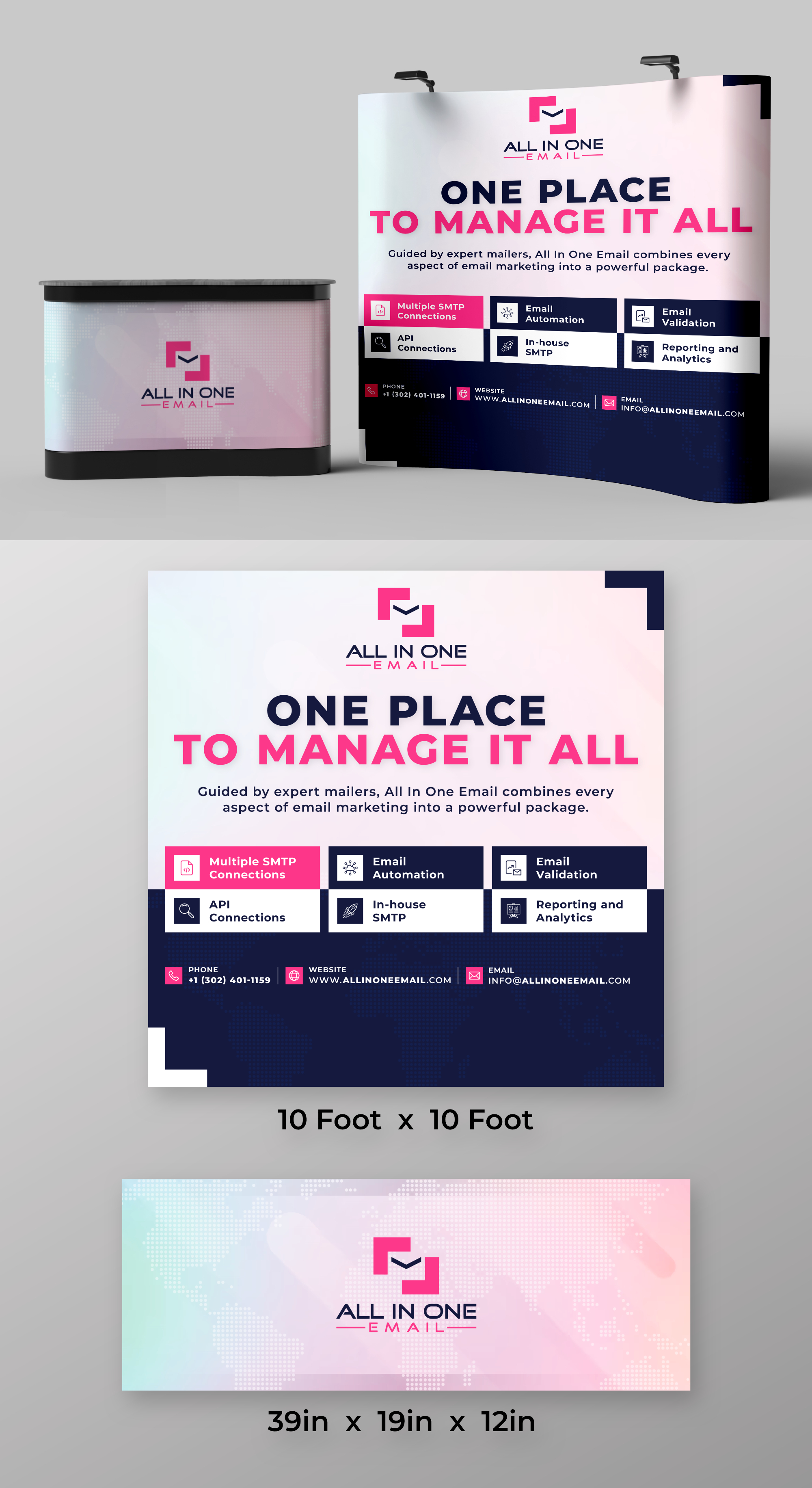 Trade Show Booth Design by KreativeMadz for this project | Design #29964659