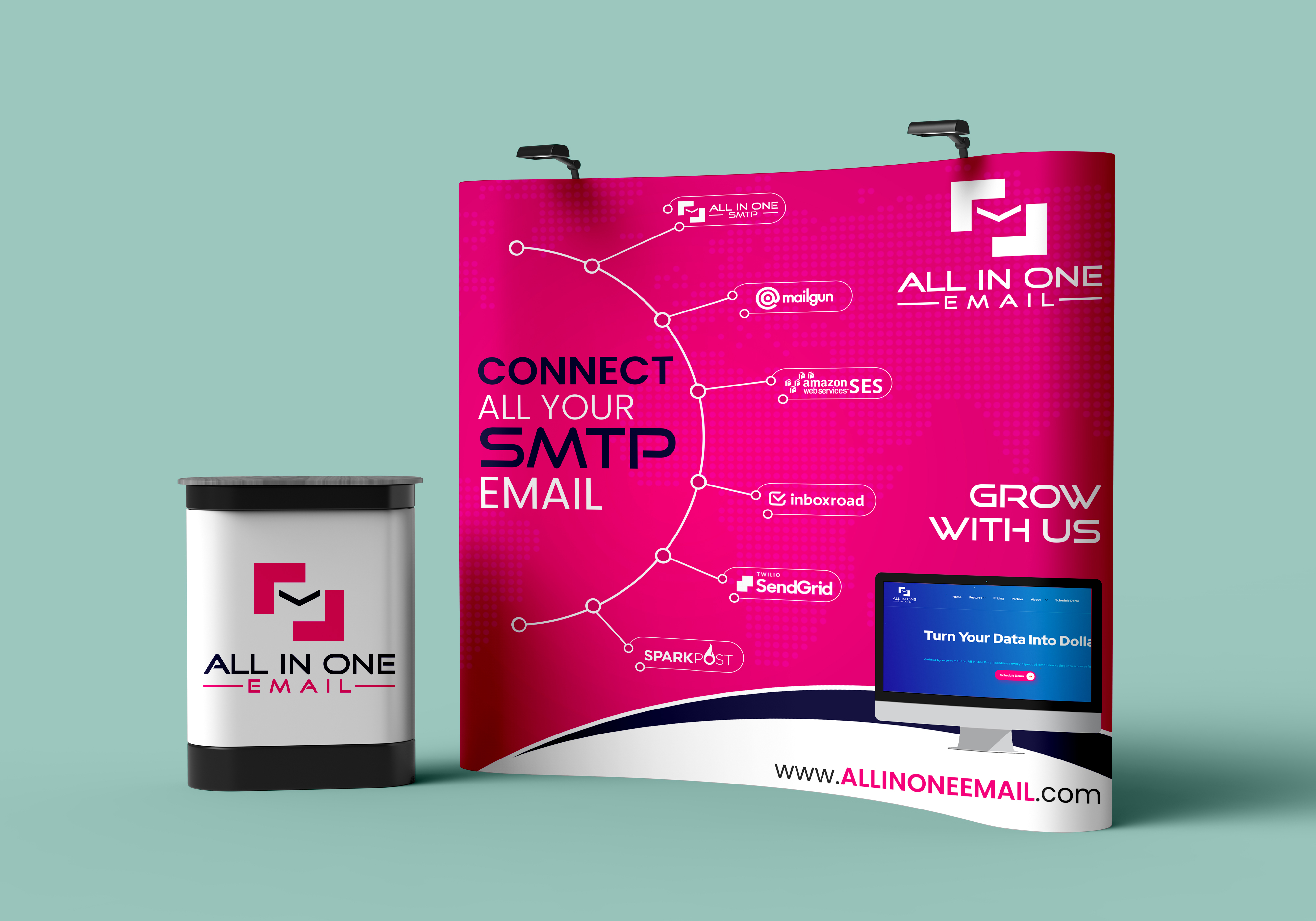 Trade Show Booth Design by Sun Creative for this project | Design #29963601