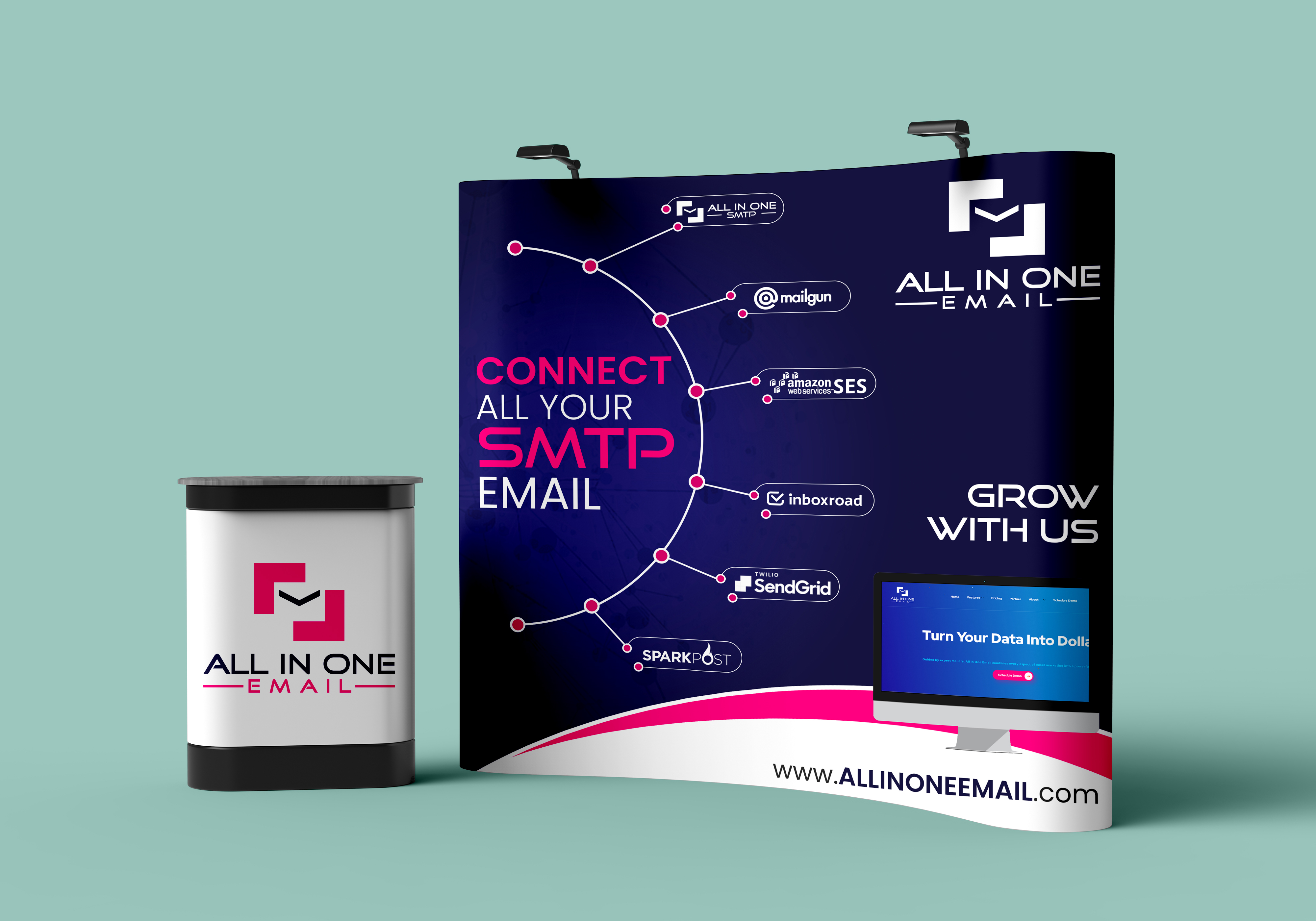 Trade Show Booth Design by Sun Creative for this project | Design #29963602