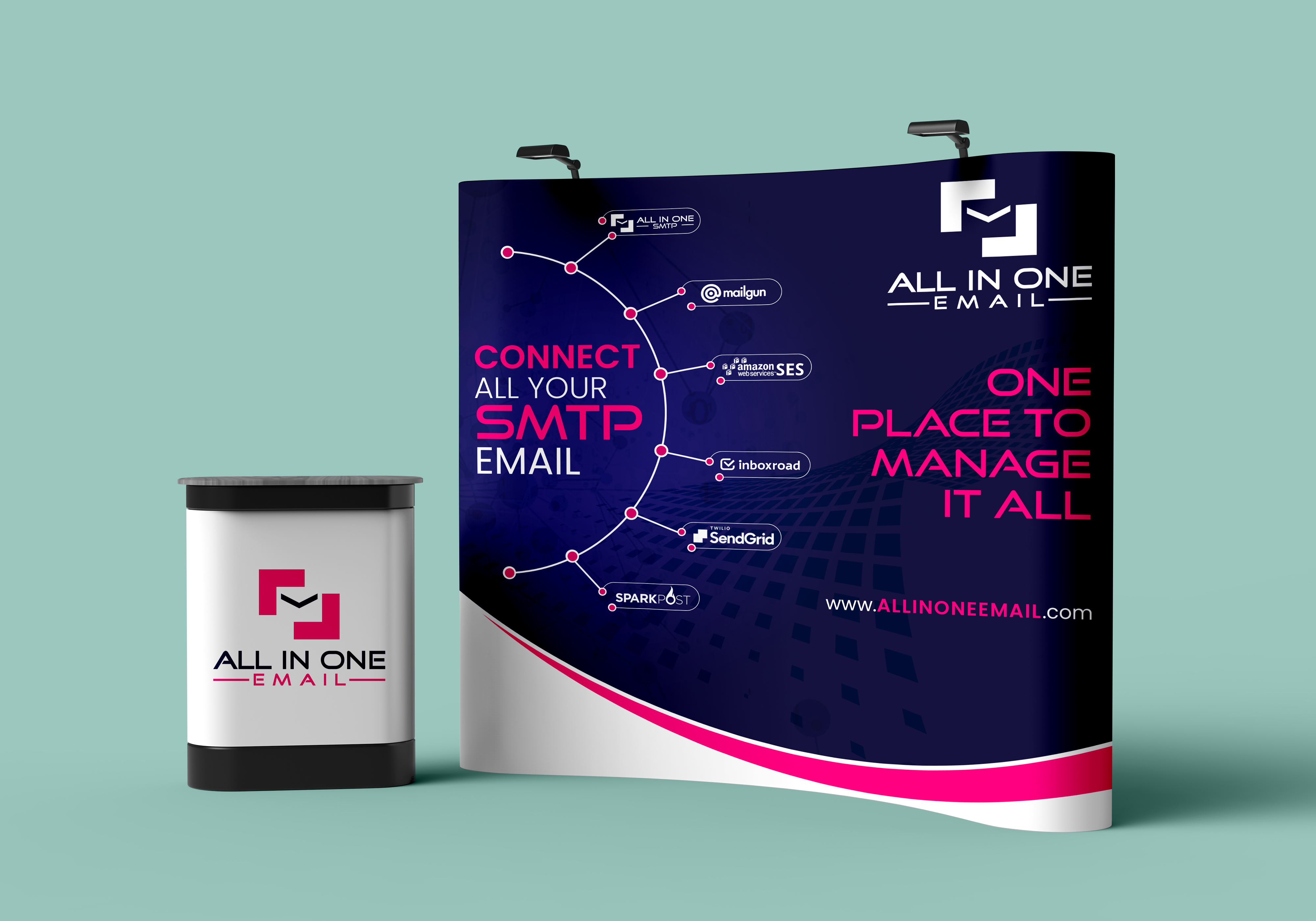 Trade Show Booth Design by Sun Creative for this project | Design #29966321