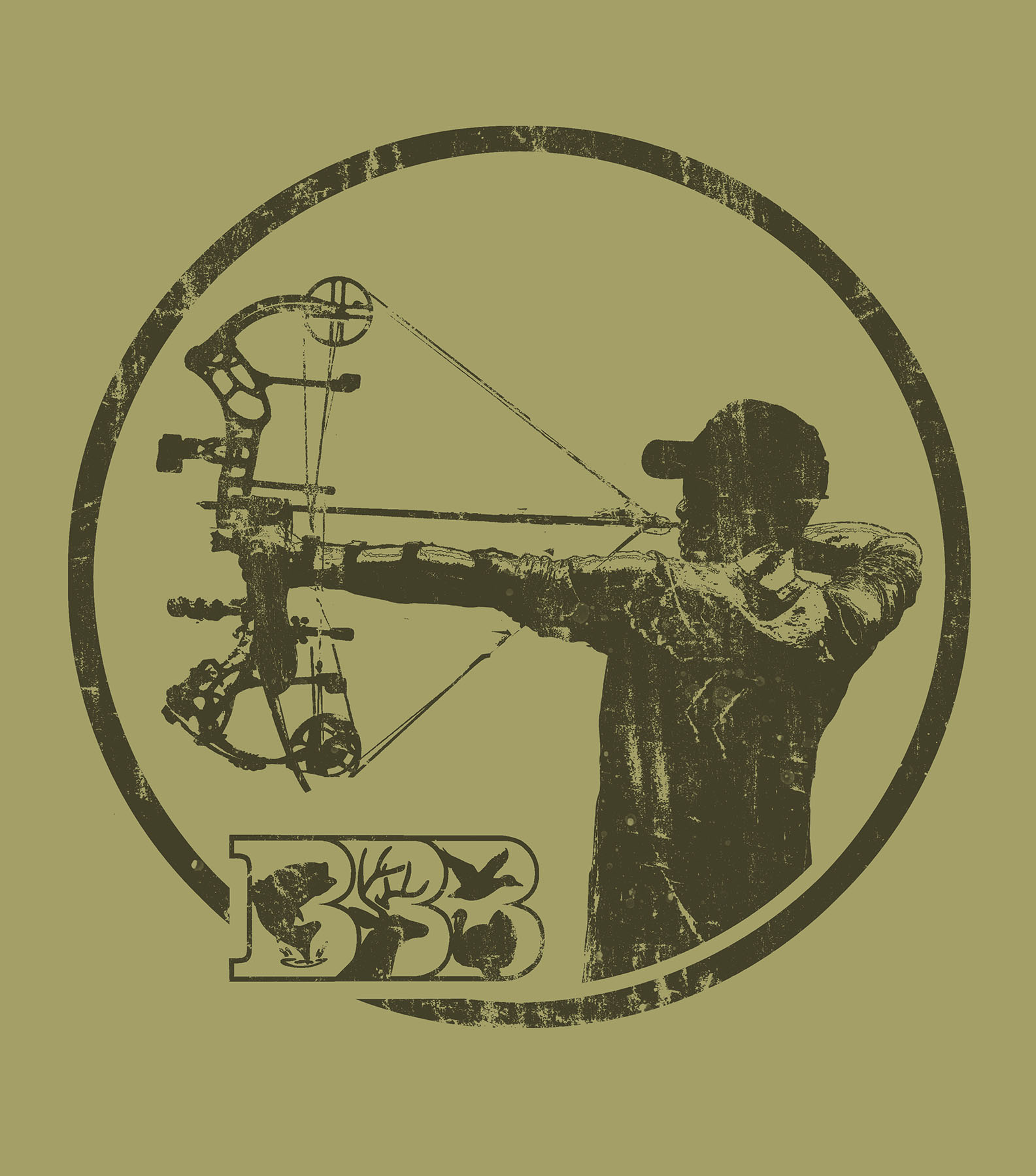 T-shirt Design by Johncina for Bass, Bucks, And Birds | Design #30021314