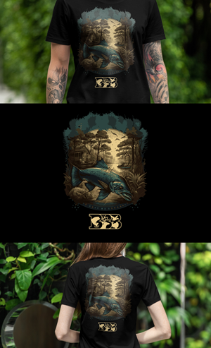 T-shirt Design by GLDesigns for Bass, Bucks, And Birds | Design: #29962091