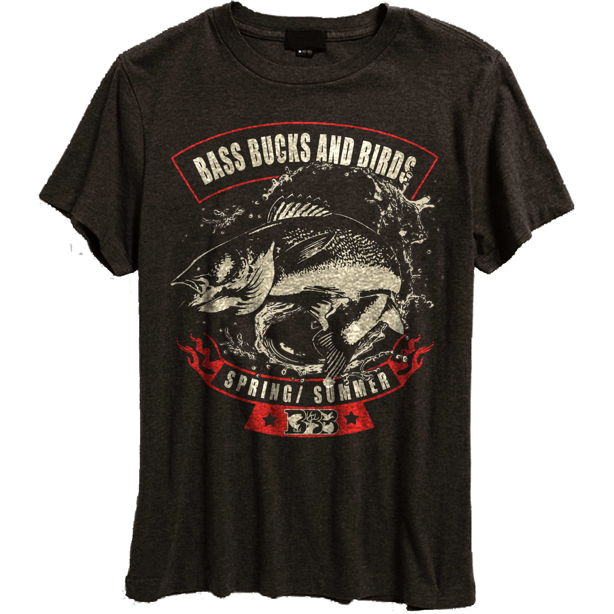 T-Shirt-Design von O_O NIZAL O_O für Bass, Bucks, And Birds | Design #29996182