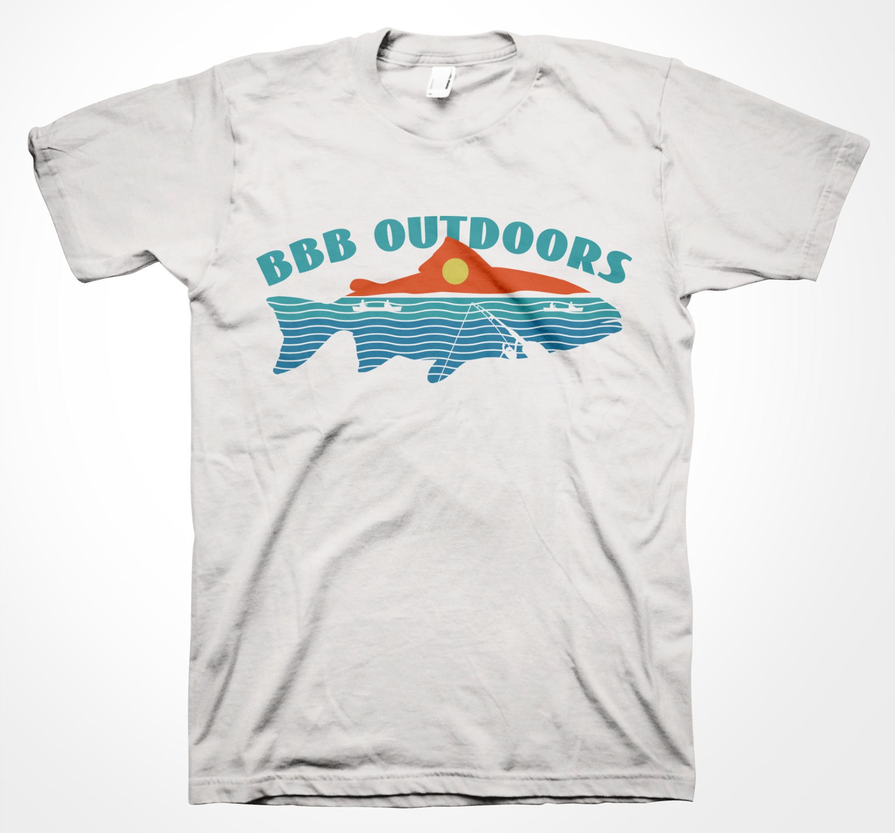 T-shirt Design by Sergiy for Bass, Bucks, And Birds | Design #29971952