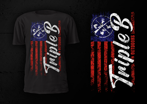 T-shirt Design by D'Mono for Bass, Bucks, And Birds | Design: #29991693