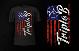 T-shirt Design by D'Mono for Bass, Bucks, And Birds | Design: #30000199