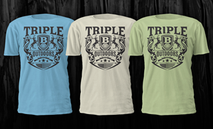 T-shirt Design by D'Mono for Bass, Bucks, And Birds | Design: #30016005