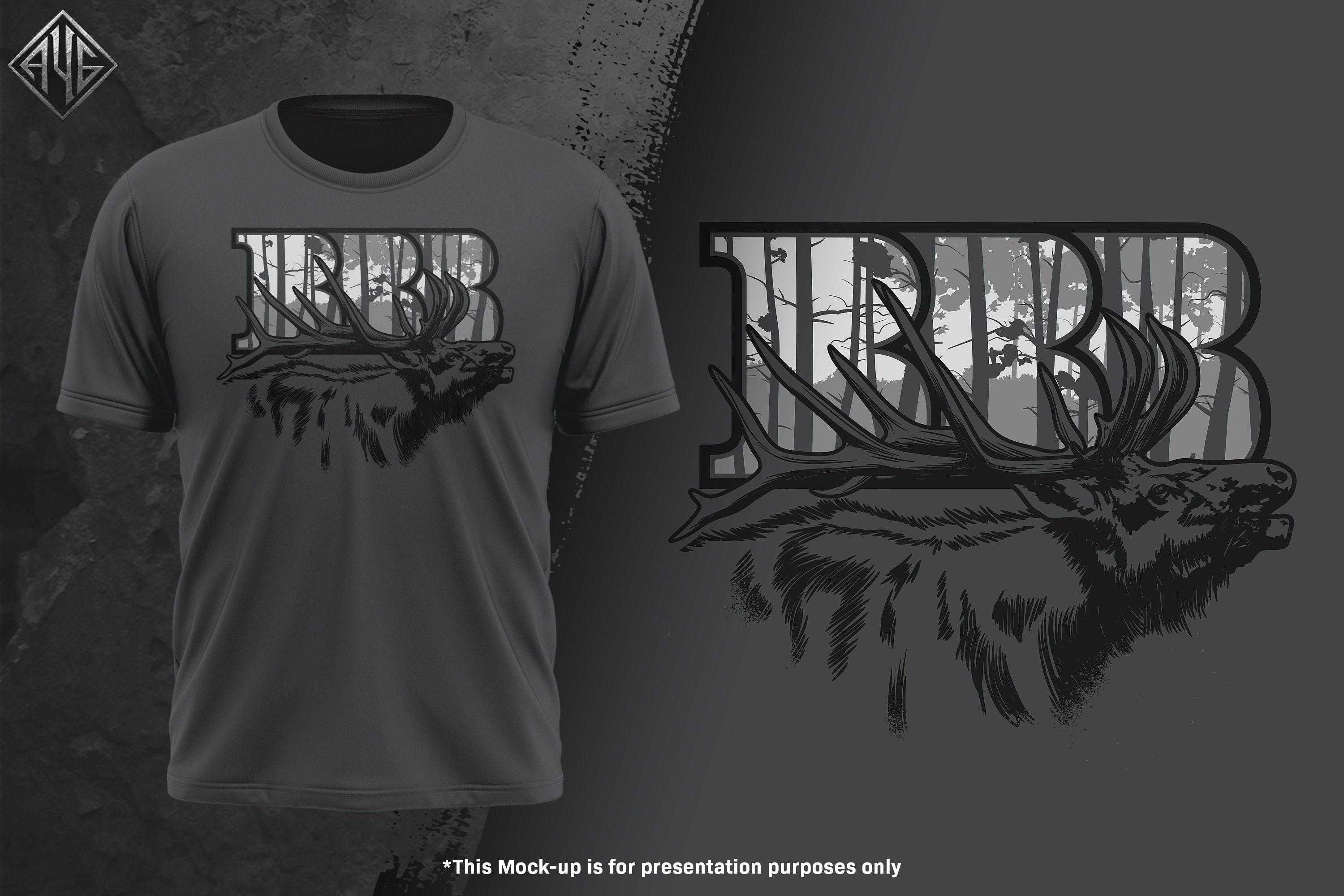 T-shirt Design by gekgrfx for Bass, Bucks, And Birds | Design #30020669