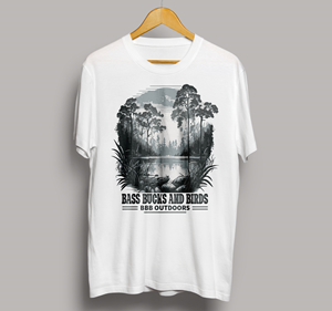 Diseño de Camiseta por Ehooc Design para Bass, Bucks, And Birds | Diseño #29973401