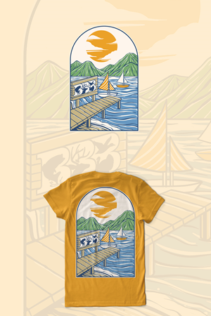 Diseño de Camiseta por adhitamawicaksana para Bass, Bucks, And Birds | Diseño #29976498