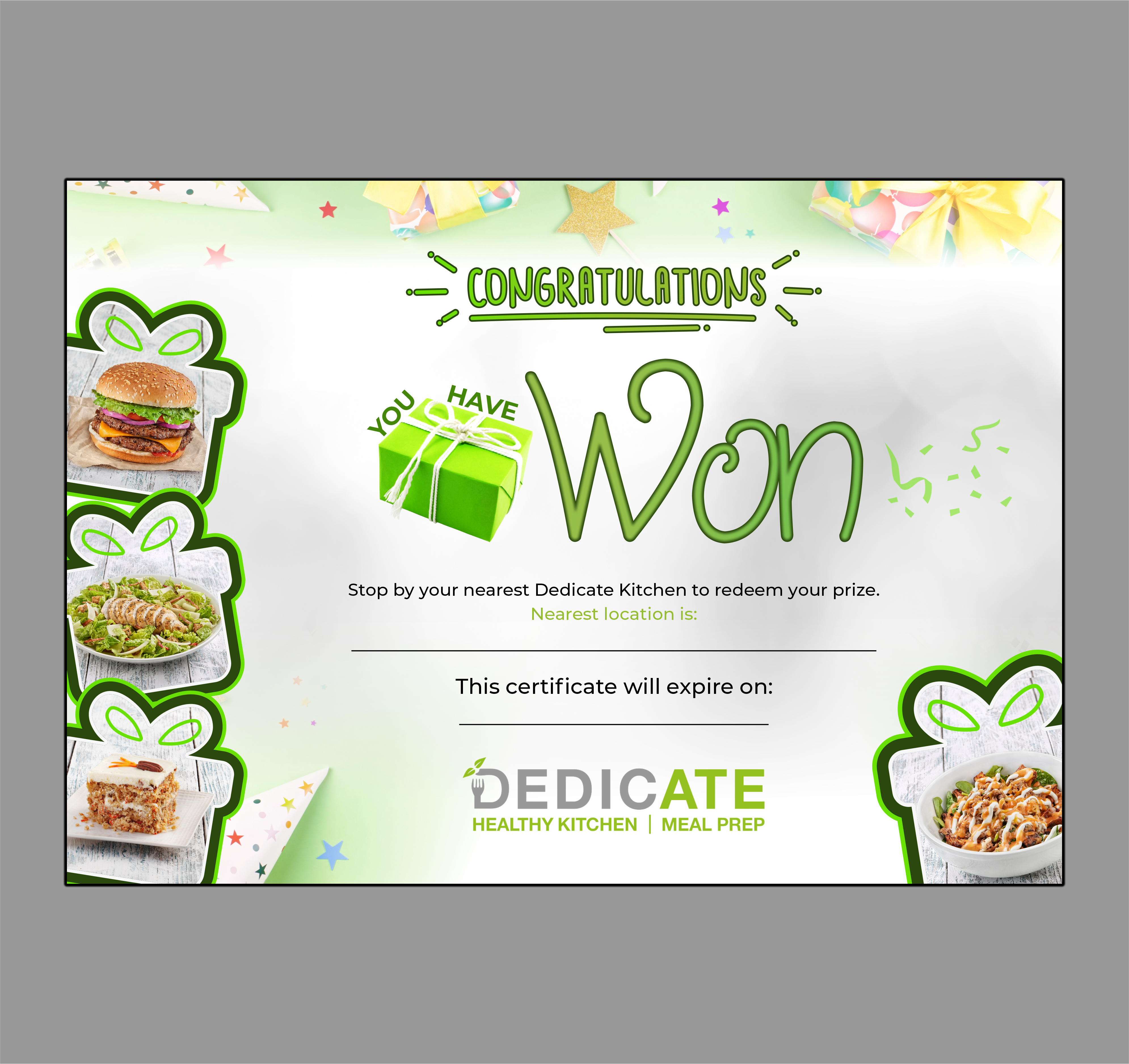 Graphic Design by Excellar Hub for DEDICATE Healthy Kitchen | Design #29967640