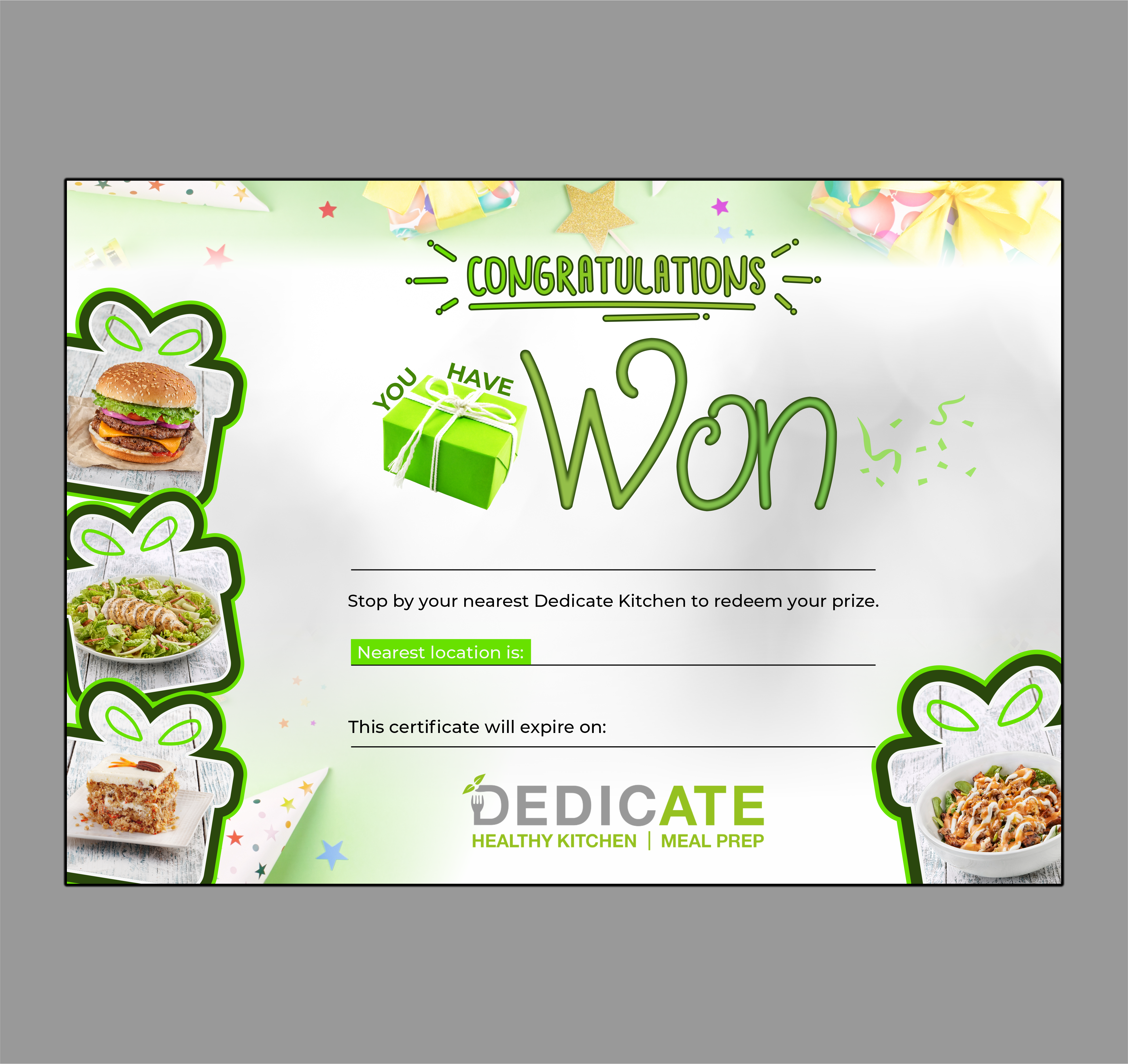 Graphic Design by Excellar Hub for DEDICATE Healthy Kitchen | Design #29968157
