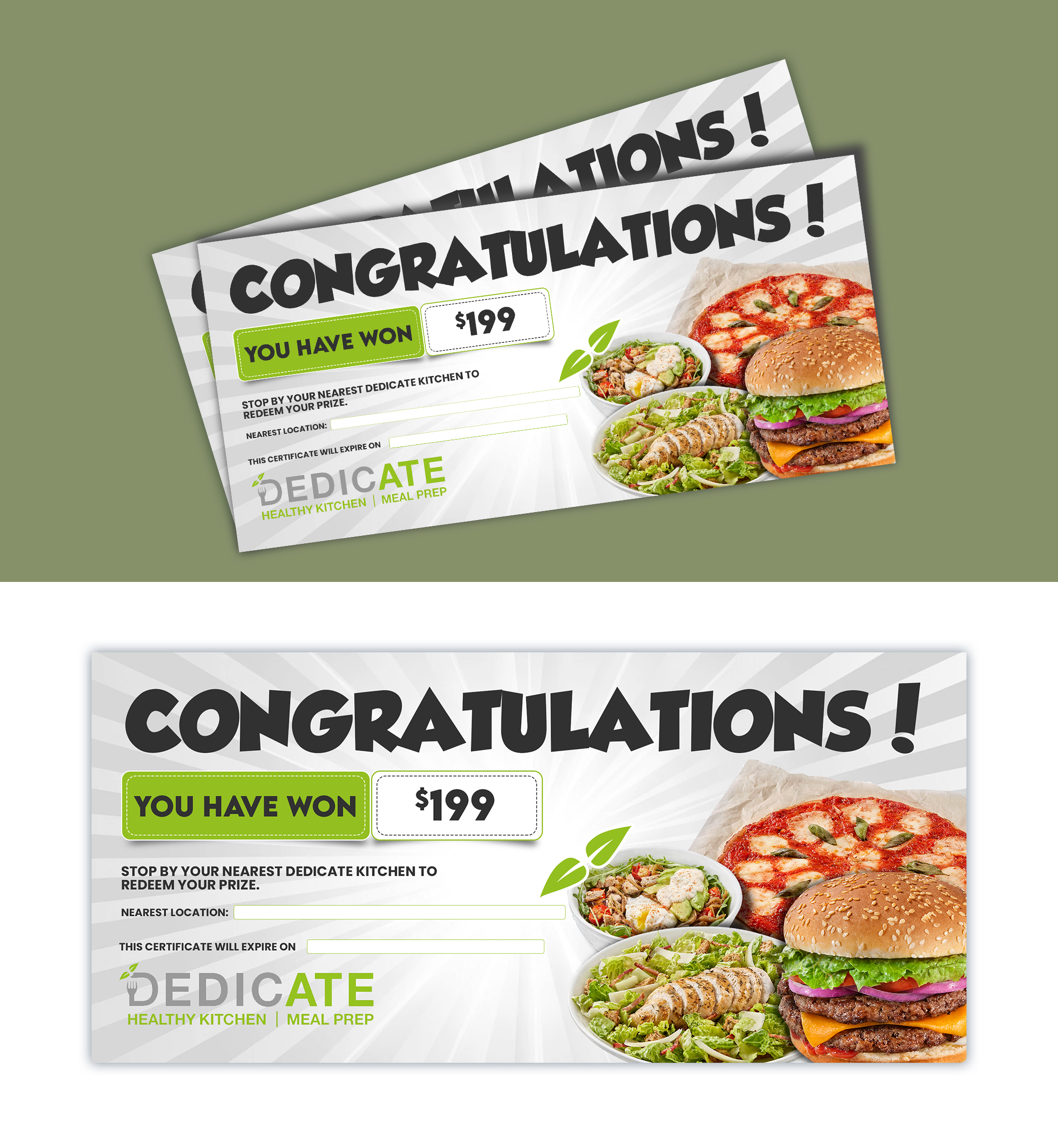 Design Graphique par debdesign pour DEDICATE Healthy Kitchen | Design #29963637