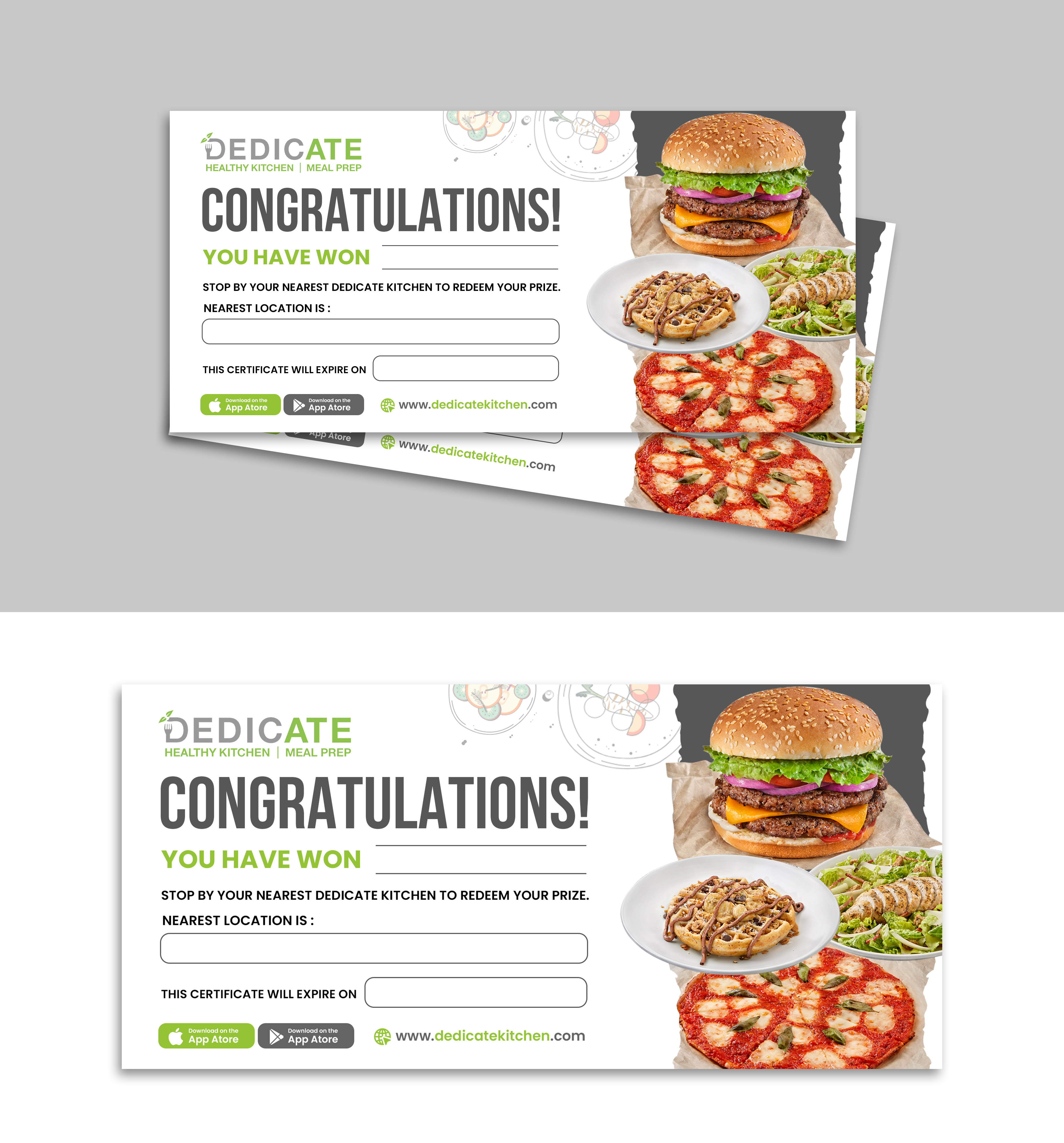 Graphic Design by debdesign for DEDICATE Healthy Kitchen | Design #29964203