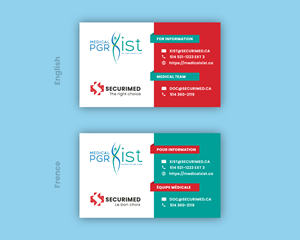 Business Card Design by H.CUBE DESIGNS for SECURIMED | Design: #29982373