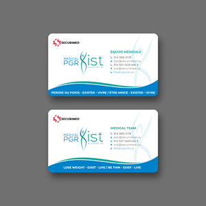Business Card Design by Sun Moon Graphic Designer for SECURIMED | Design: #29970108