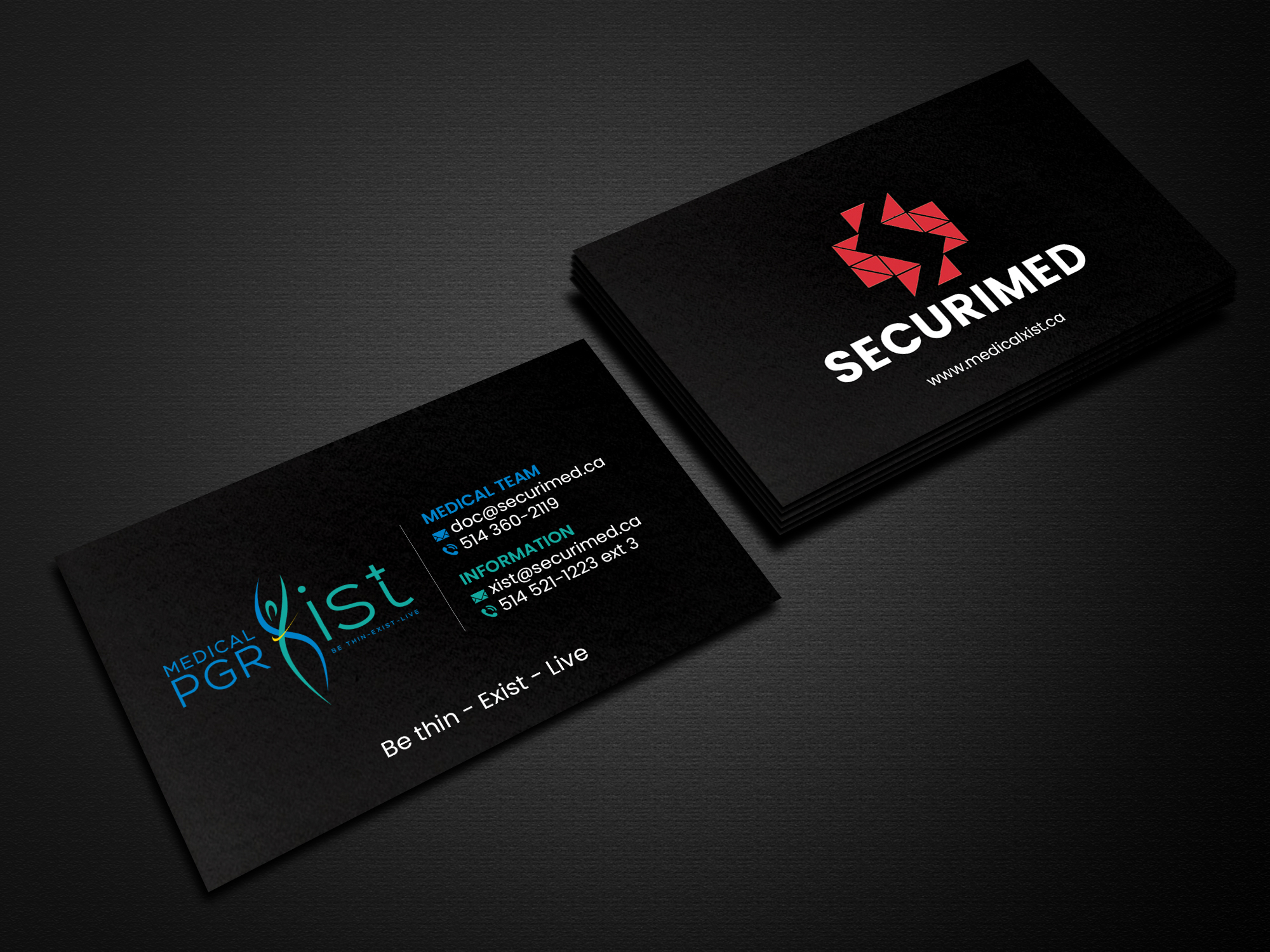 Business Card Design by Creations Box 2015 for SECURIMED | Design #29979753